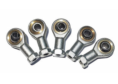 Right Female Stainless Steel Rod Ends Bearing Bronze Race Low Carbon Steel Body