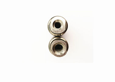 304 Stainless Steel M8 Ball Joint Customized Size With Knurled Finish