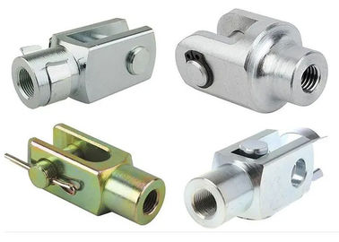 Construction Cable End Fittings Steel U Fork Rod Ends Clevis With Female Thread