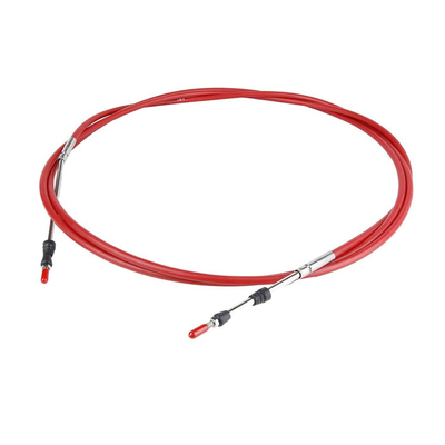 Stainless Steel Mechanical Control Cable With PE / PVC Insulation Material