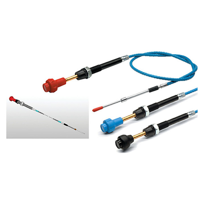 Micro Adjust Performance Throttle Control Cable Head , Custom Push Pull Cables Head