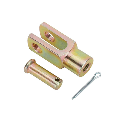Clevis 3/8-24 Thread Cable End Fittings Nickel Plating Low Carbon Steel