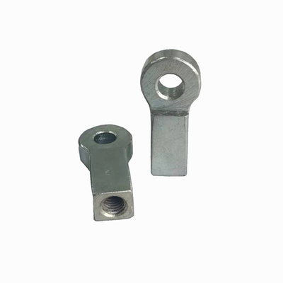 Thread Gas Spring Rod End Fitting Joint M8 Female Silver Tone Hole