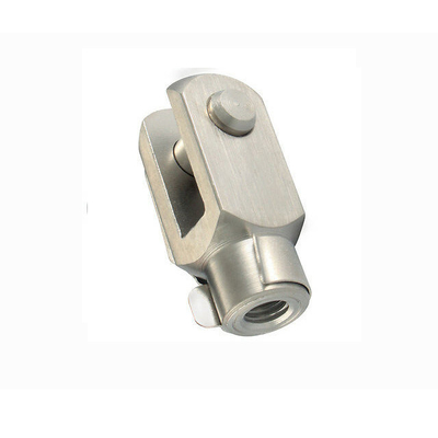 Construction Cable End Fittings Steel U Fork Rod Ends Clevis With Female Thread